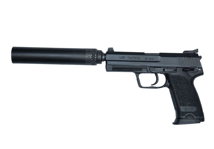HK 45 USP TACTICAL handgun
