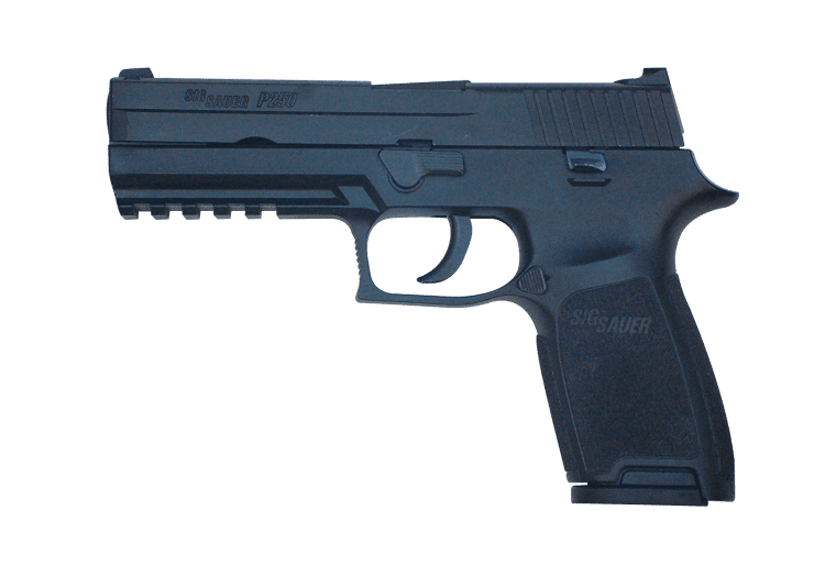 SIG SAUER 9MM P250 handgun