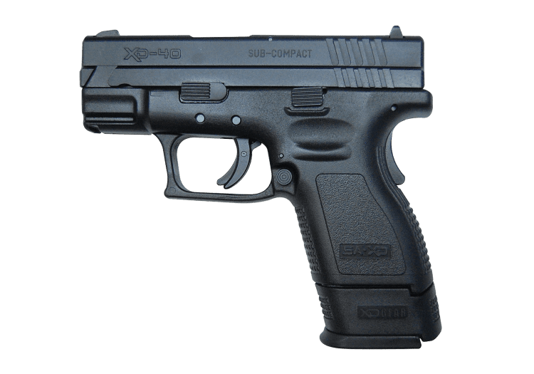 SPRINGFIELD 40SW XD40 SUBCOMPACT handgun