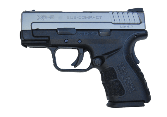 SPRINGFIELD 9MM XDMOD2 SUBCOMPACT handgun