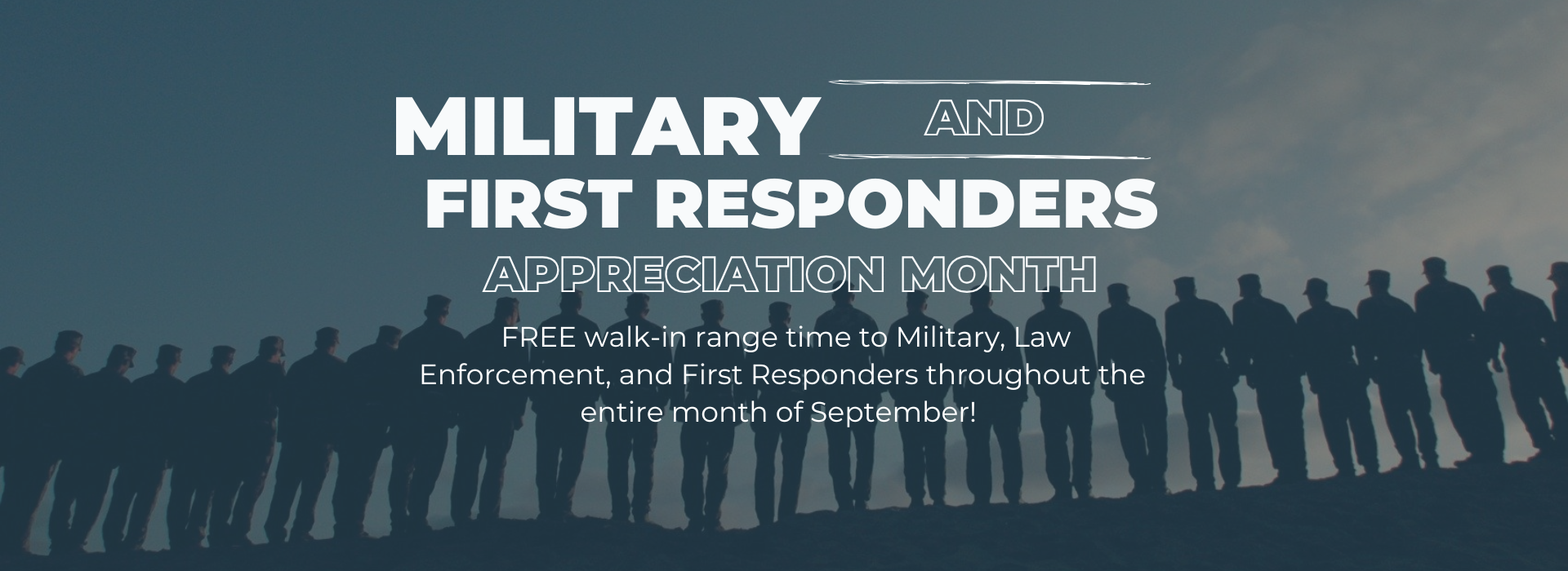 September - First Responders Month
